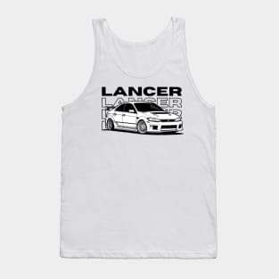 Lancer Evolution VIII + Car Blueprint Tank Top